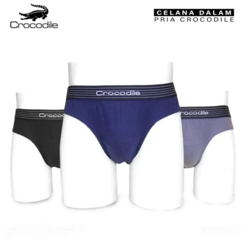 Terlaris  Celana Crocodile 521-247 / celana dalam pria crocodile karet boxer / cd Crocodile 247