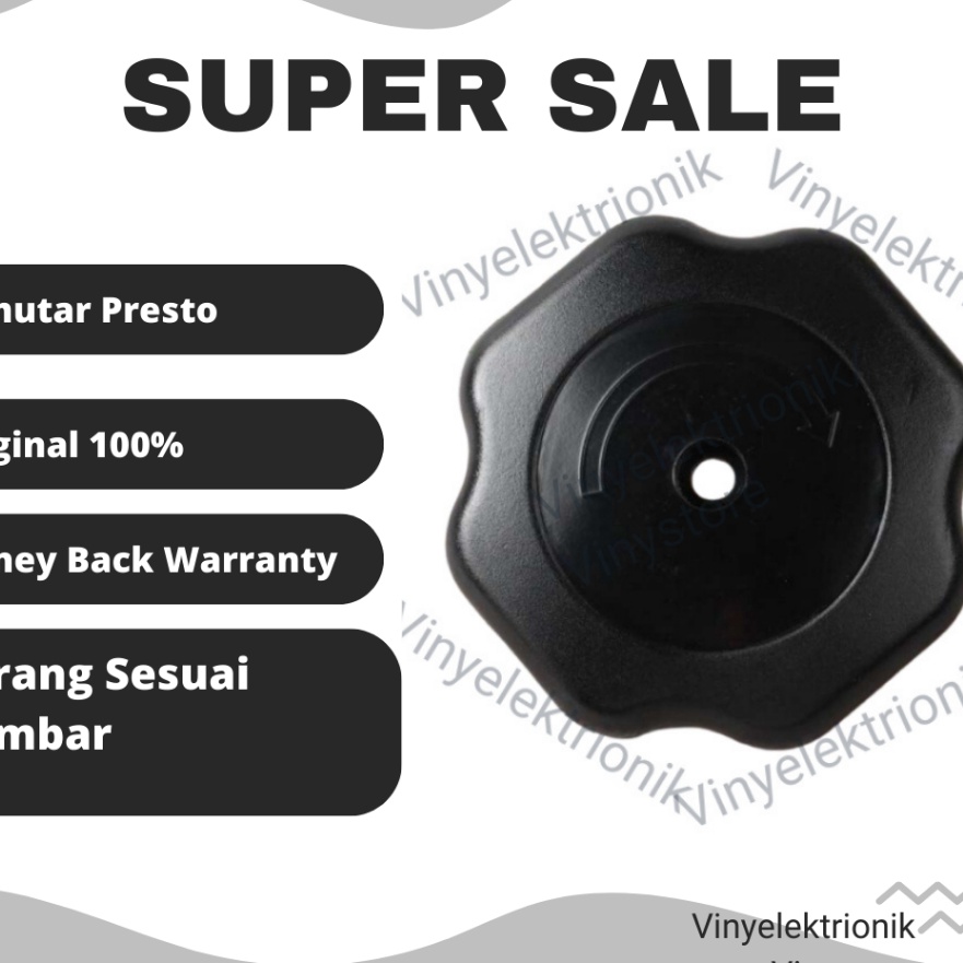 Gila Pemutar Putaran Ori PRESTO 2 25 36 5 75 LITER NAGAMI Orinal