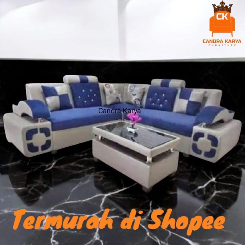 Sofa L Sudut Minimalis Modern