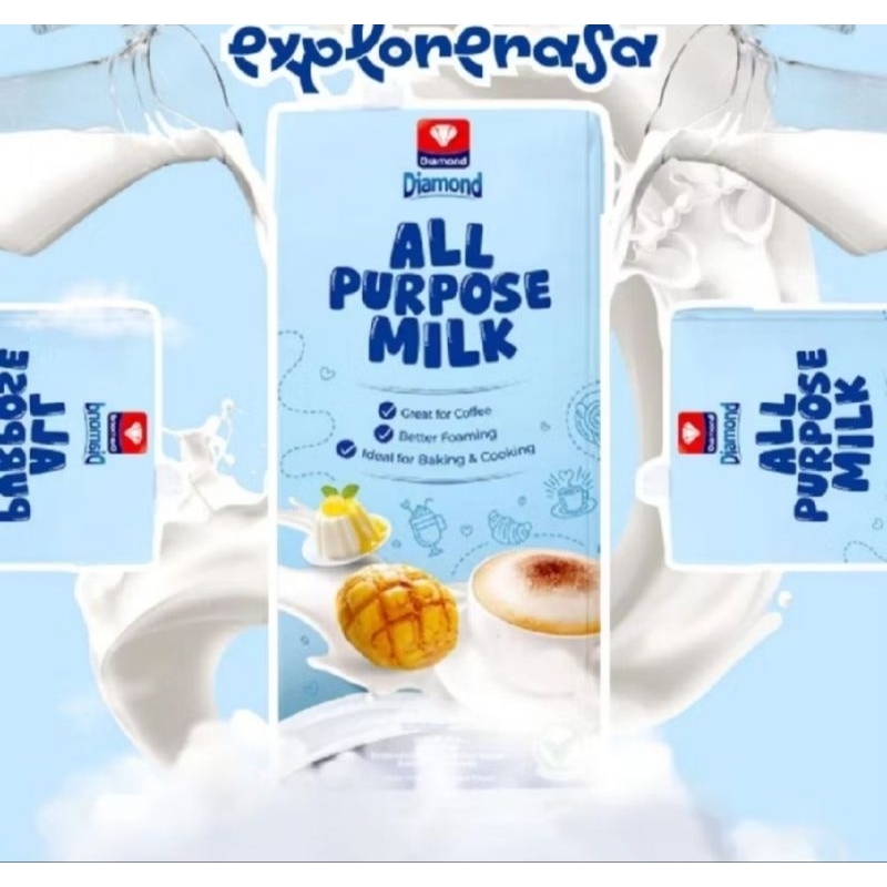 

UHT ALL PURPOSE MILK DIAMOND ( 1 LITER)