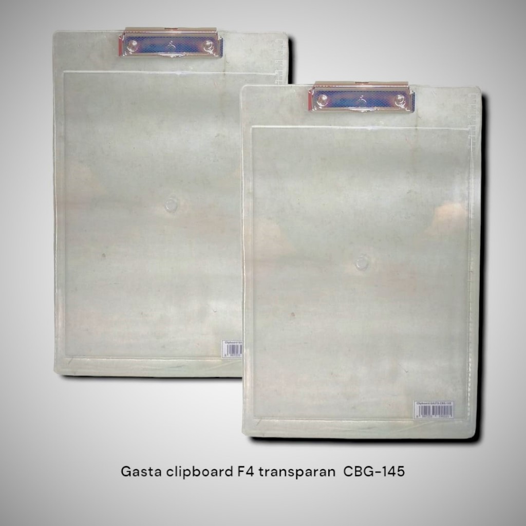 

Papan Jalan Klip Clipboard Bening Transparan Folio Tebal