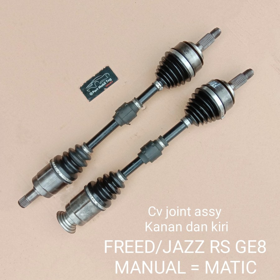 Drive Shaft As Roda Depan Cv Join Joint Assy Honda Freed = Jazz Rs GE8 AT=MT RH / LH VARIAN