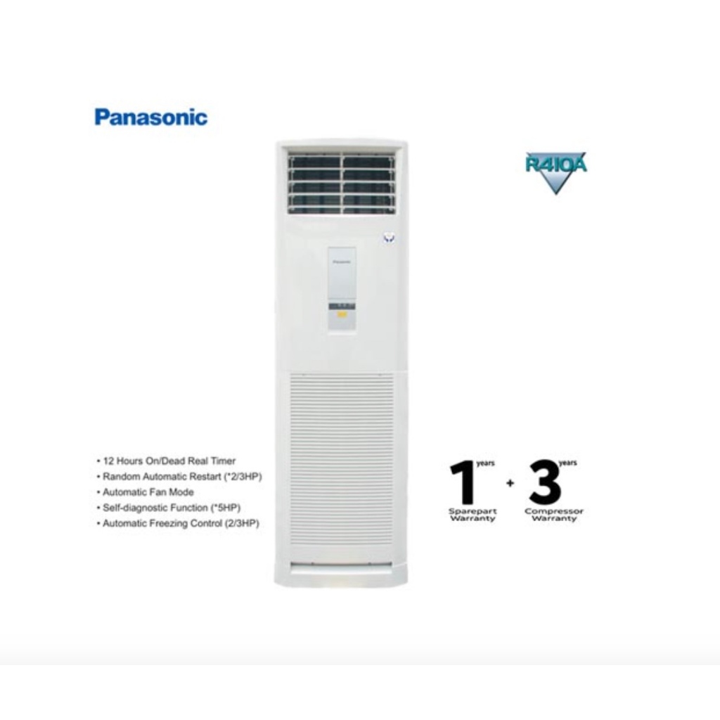 Panasonic AC Floor Standing Standard 3 PK - CS/CU-J28FFP8