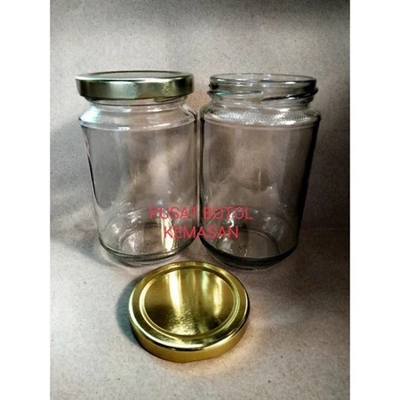 JAR KACA 250ML TOPLES MADU 250ML TOPLES SAMBAL TOPLES COKLAT CAKE