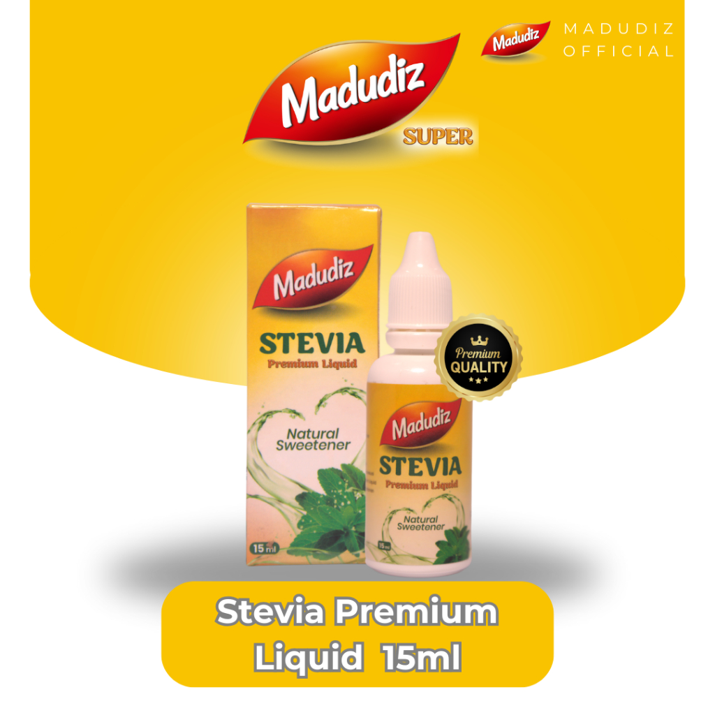

Madudiz Stevia Premium Liquid – Pemanis Alami Ekstrak Daun Stevia Premium