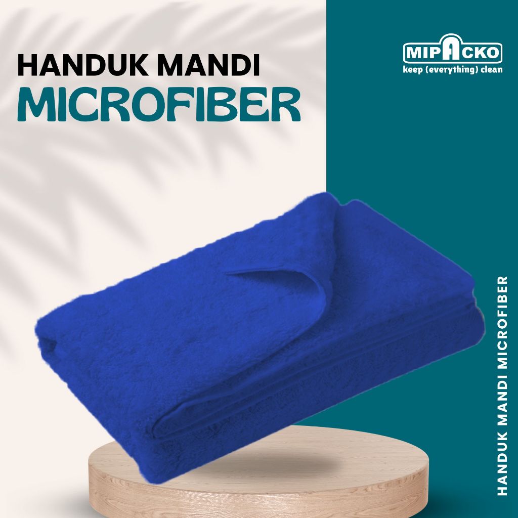 Mipacko Handuk Mandi Microfiber Anak 50x100 cm