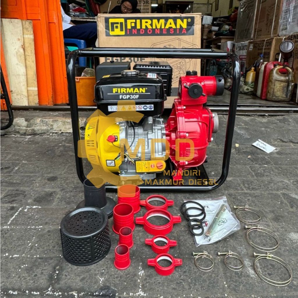 Mesin Pompa Air Pemadam Fire Pump FIRMAN FGP 30 F/Pompa Alkon Firman FGP 30F Pemadam Kebakaran 3 Inc