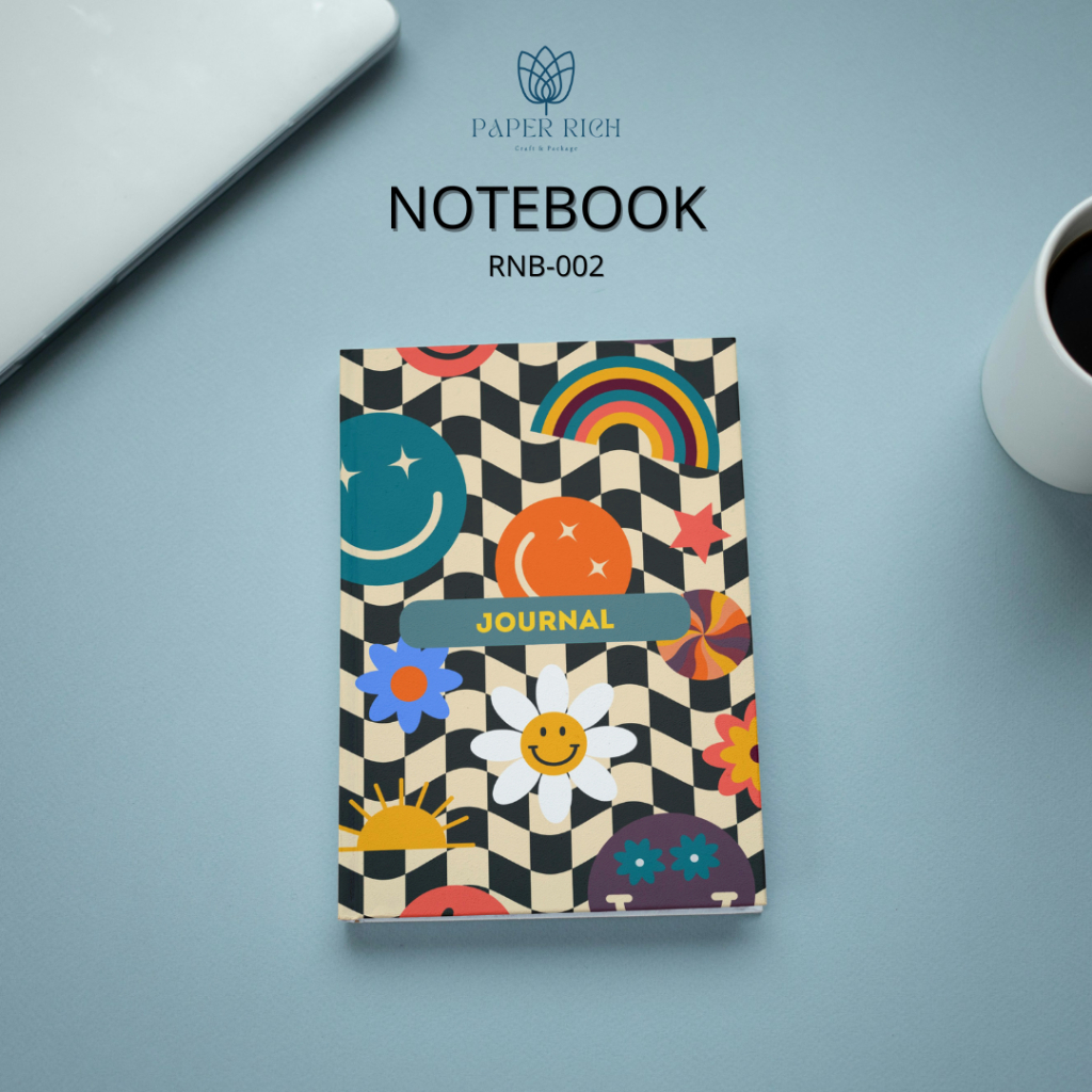 

Notebook RNB A5 / Buku Catatan / Buku Harian Estetik Diary Journal Paper Rich