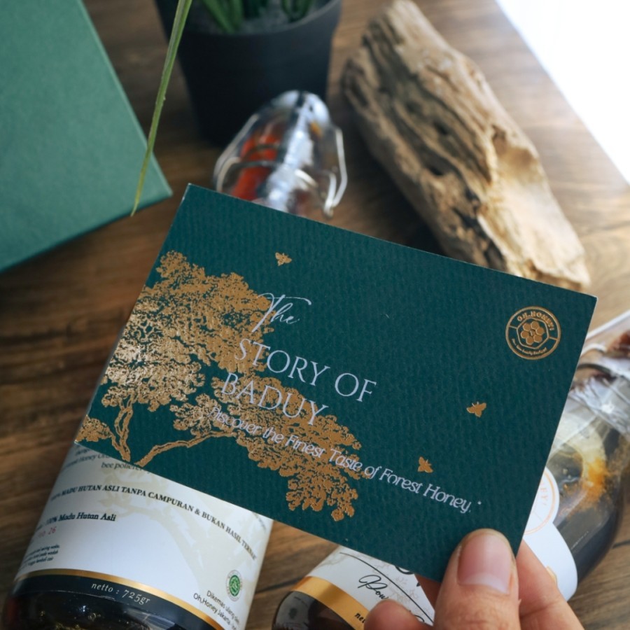 

Hampers Premium Story of Baduy Series - Exclusive Set Madu Hutan Murni Asli Oh,Honey