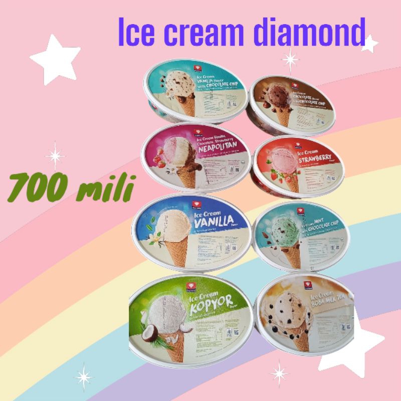 

ice cream diamond 700 ml eskrim diamond murah ice cream diamond vanila ice cream diamond neopolitan ice cream diamond coklat chip