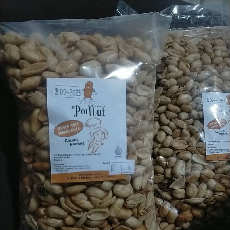 

kacang goreng bawang putih renyah 1kg