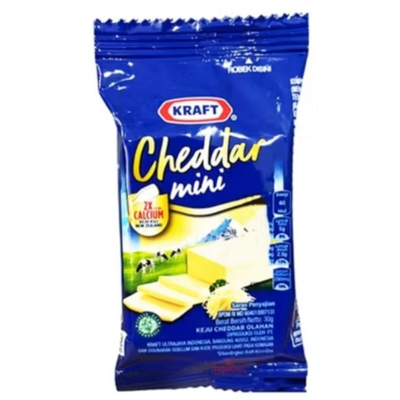 

KRAFT CHEDDAR 150GR DAN MINI 30GR