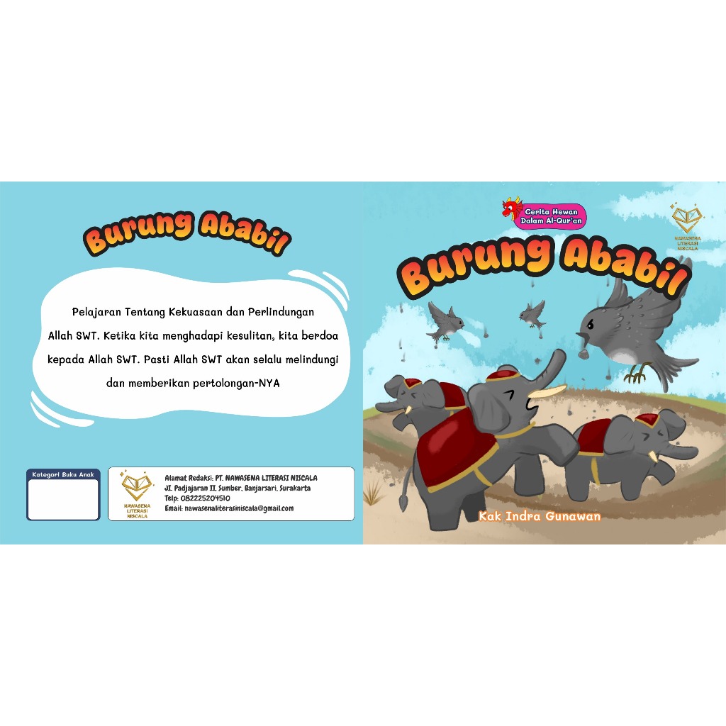 Burung Ababil Seri Cerita Hewan dalam Al-Qur'an