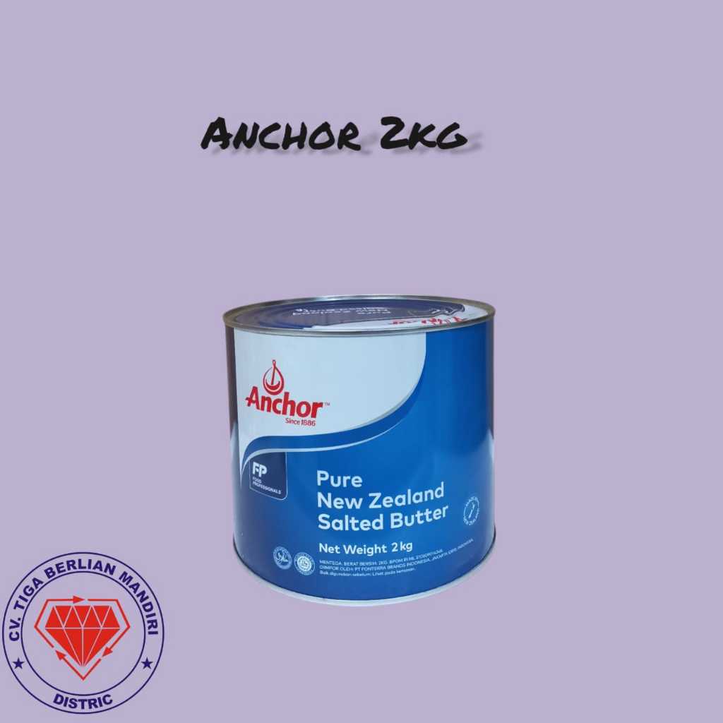 

ANCHOR BUTTER TINNED 2KG/PCS
