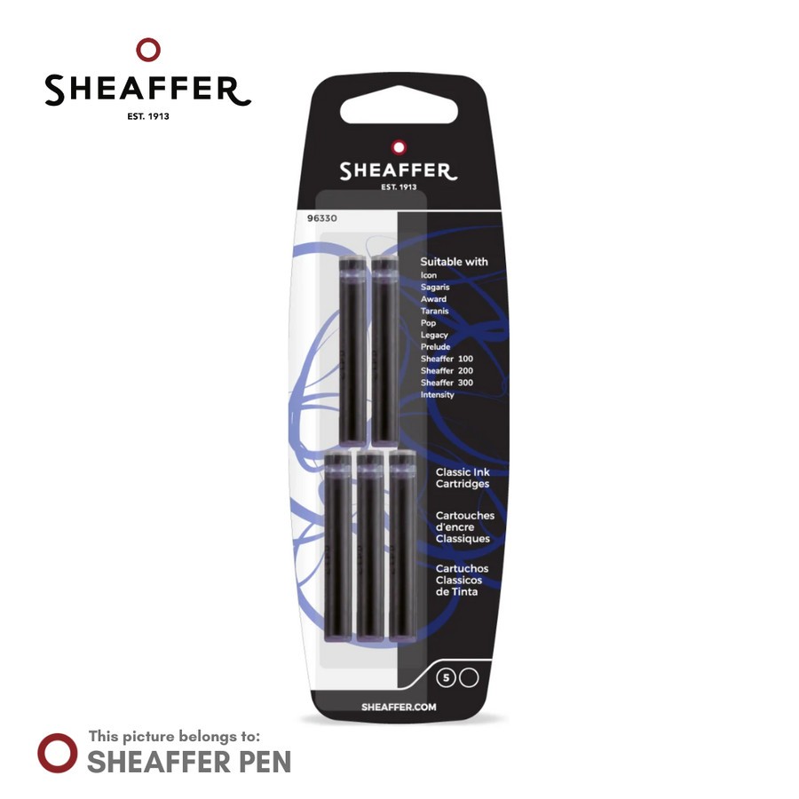 

Sheaffer® Skrip® Fountain Pen Classic Ink Cartridge - Blue/Black