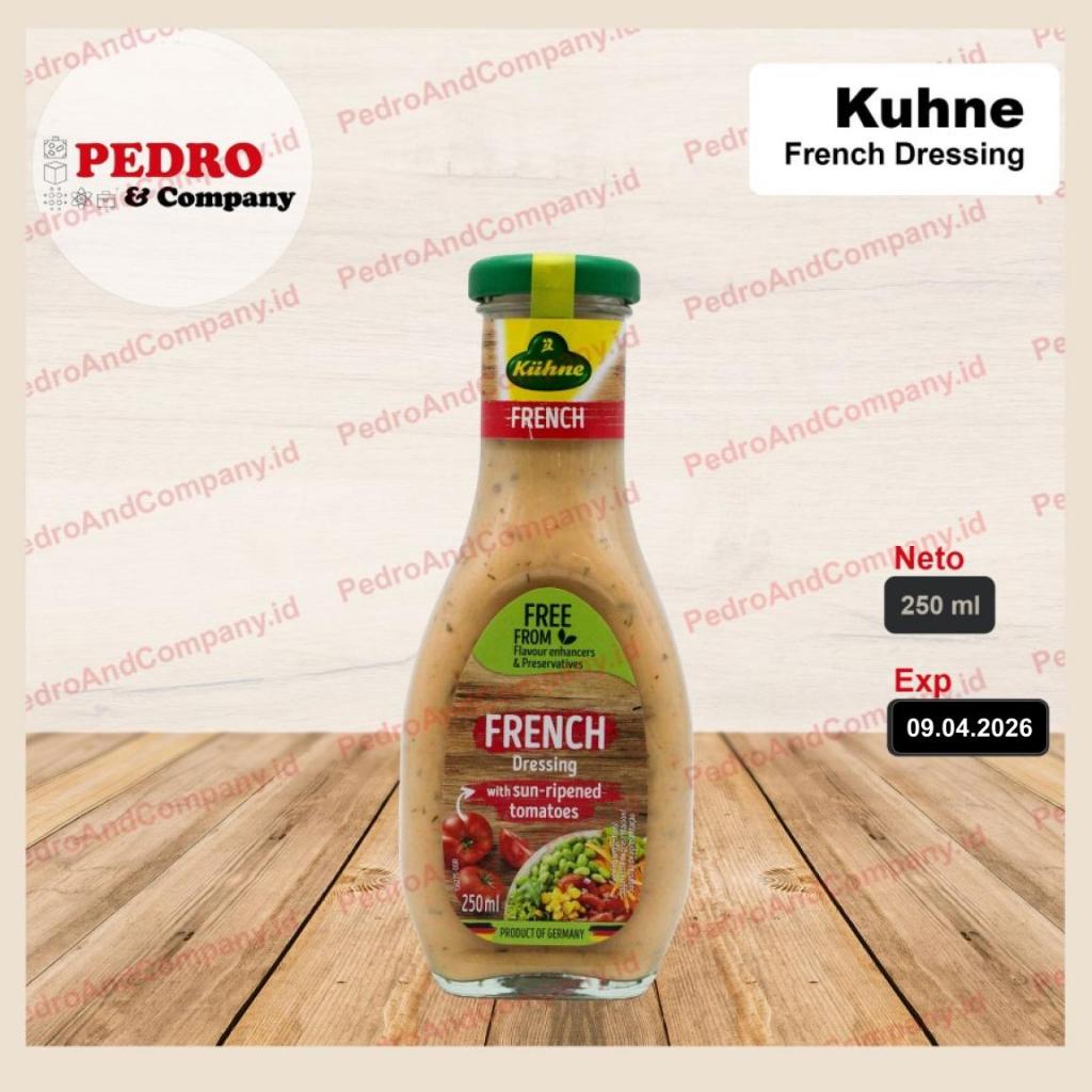 

Kuhne french dressing 250 ml - saus salad