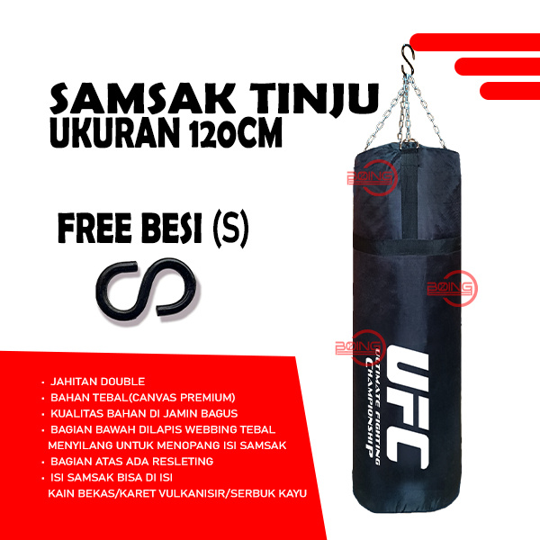 Samsak tinju gantung 120cm