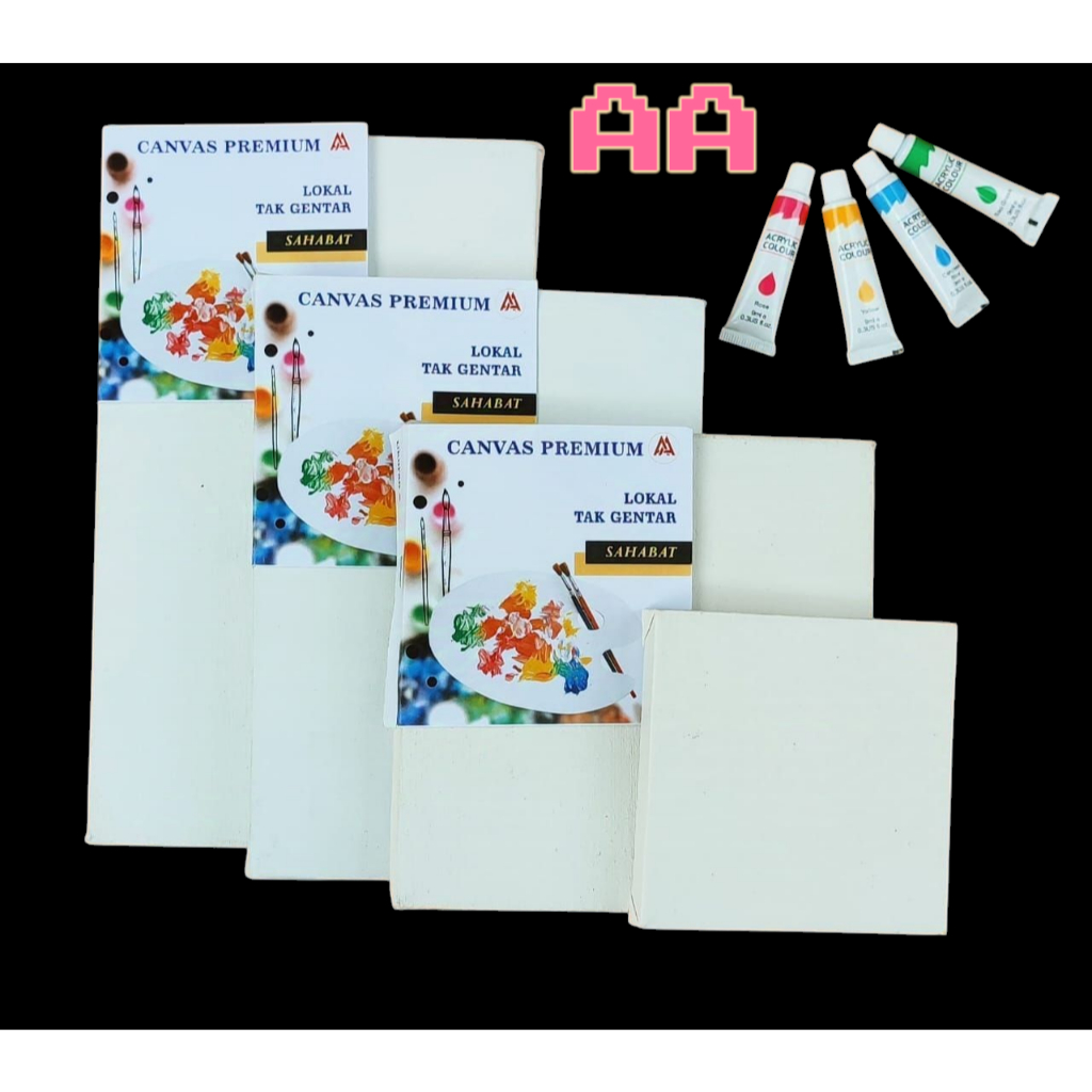 

Paket Melukis 1 Set Kanvas 30x40 Cat Akrilik Palet & Kuas