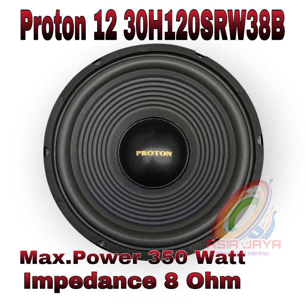 Speaker Woofer 12 Inch Proton 12 30H120SRW38B