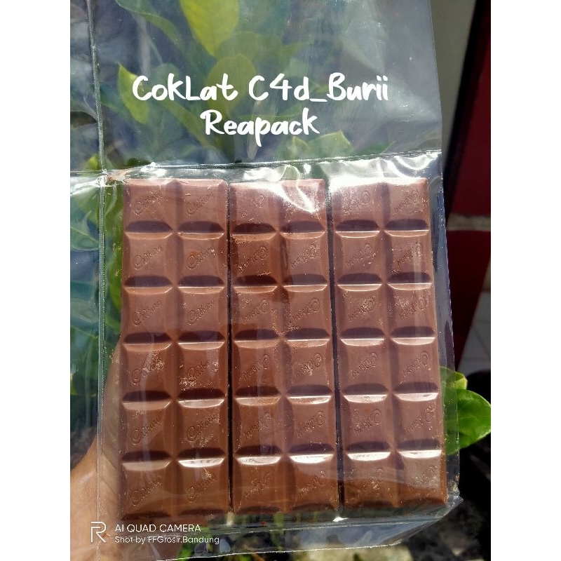 

Coklat C4d_buriii 65gr reapack 1pak isi 3pcs
