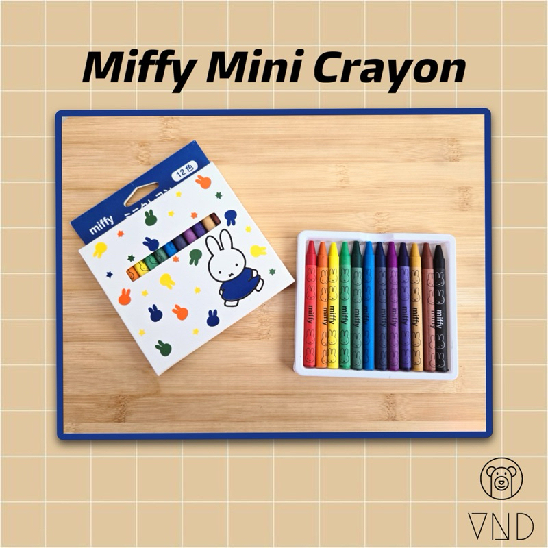 

Miffy Mini Crayon ORI Japan/ Alat Gambar/ Warna Anak
