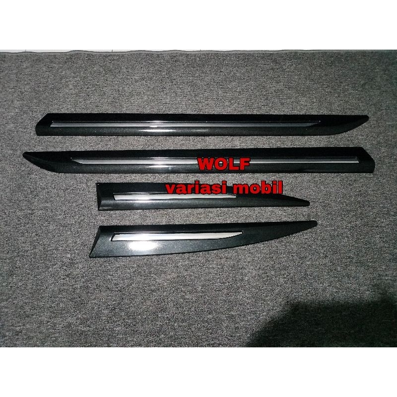 list body all new Avanza Xenia grand Avanza Xenia grey metalik model Veloz tahun 2012 2013 2014 2015