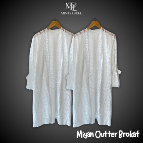 Miyan outter brokat // Outter wanita / Cardigan, blazer
