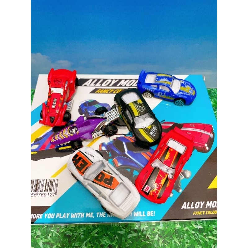 HOT Mainan Mobil Mungil isi 6 pcs Mainan Mobil Mini 044 Mainan Mobil Power Trumbling Road Mini