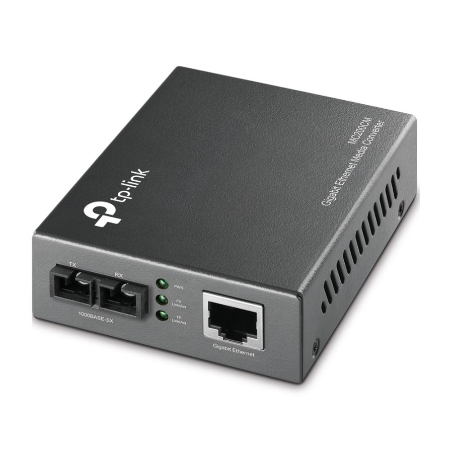 Converter FO Multimode Gigabit TP-Link MC200CM Media Converter FO MM