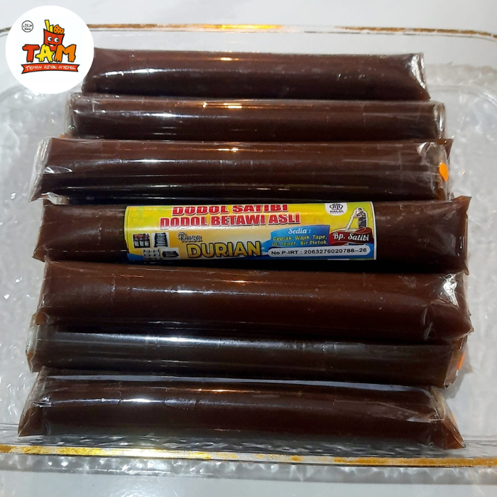 

Dodol Betawie ASLI SATIBI Manis Legit Kenyal - Tam Snack