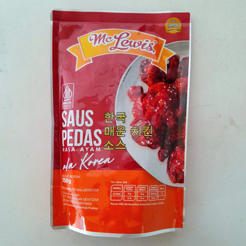 

MCLEWIS saus korea 250gr
