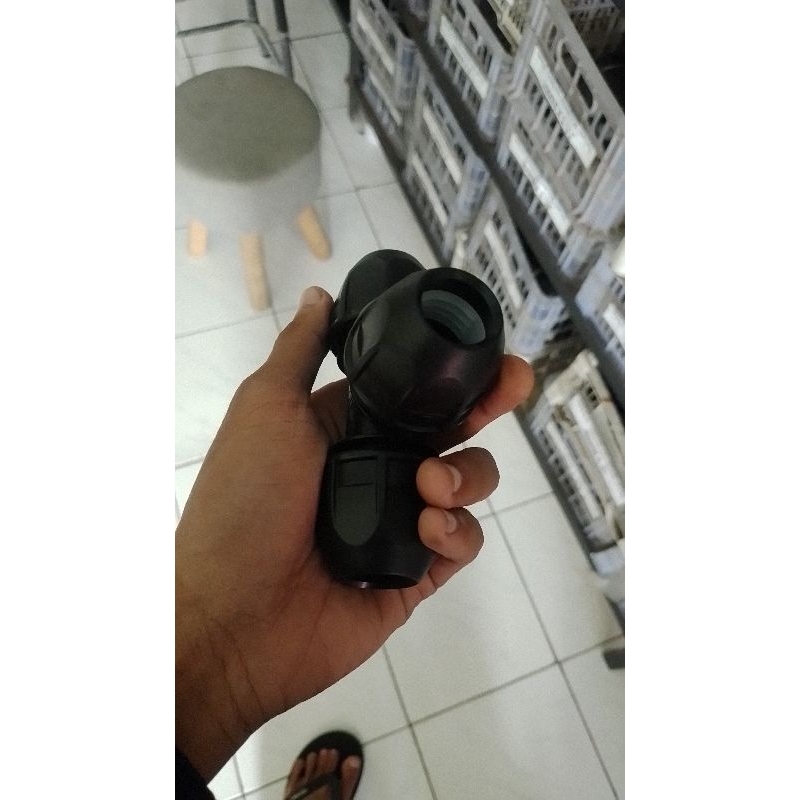 EQUAL TEE / SAMBUNGAN T PIPA HDPE UKURAN 1,1/2 INCH (50mm)