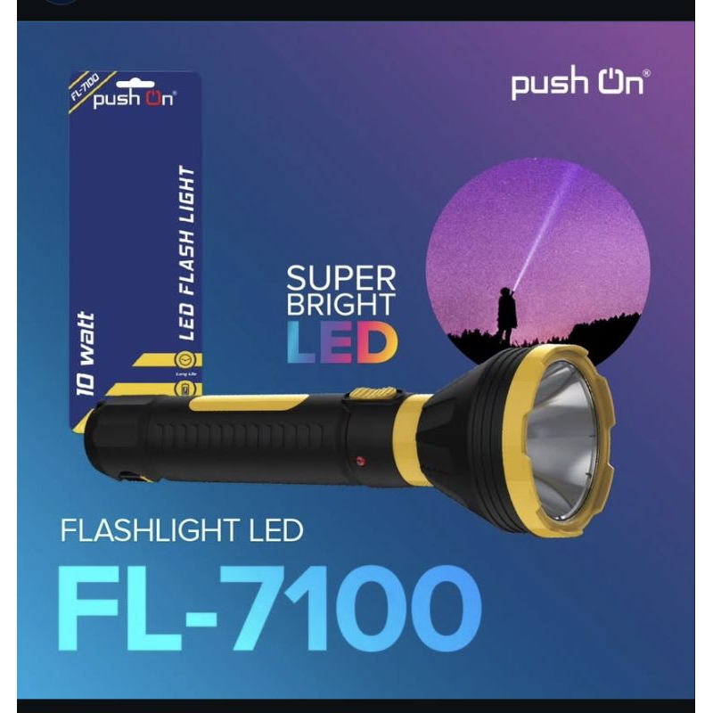 Senter Push On FL-7100 / Senter / Senter Push On