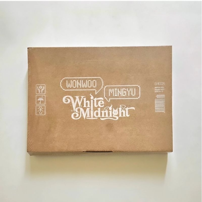 DICON VOLUME N°26 SEVENTEEN : UNIT TYPE,  Cover Wonwoo A/B, Mingyu A/B -NO POB WEB