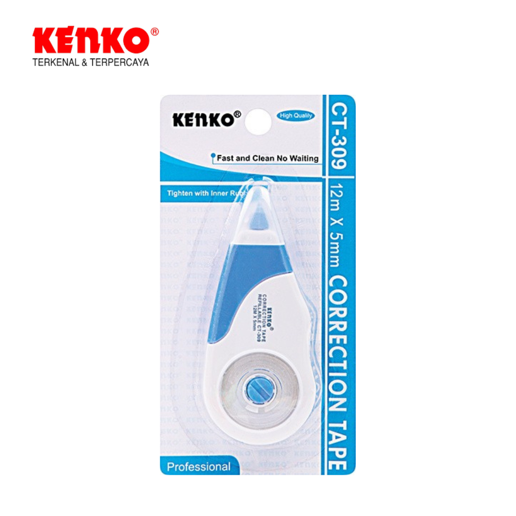

Correction Tape Kenko CT-309 (12M x 5MM)