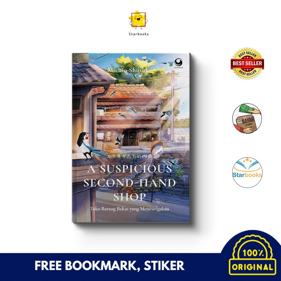 Buku A Suspicious Secondhand Shop: Toko Barang Bekas yang Mencurigakan - Grasindo (Novel)