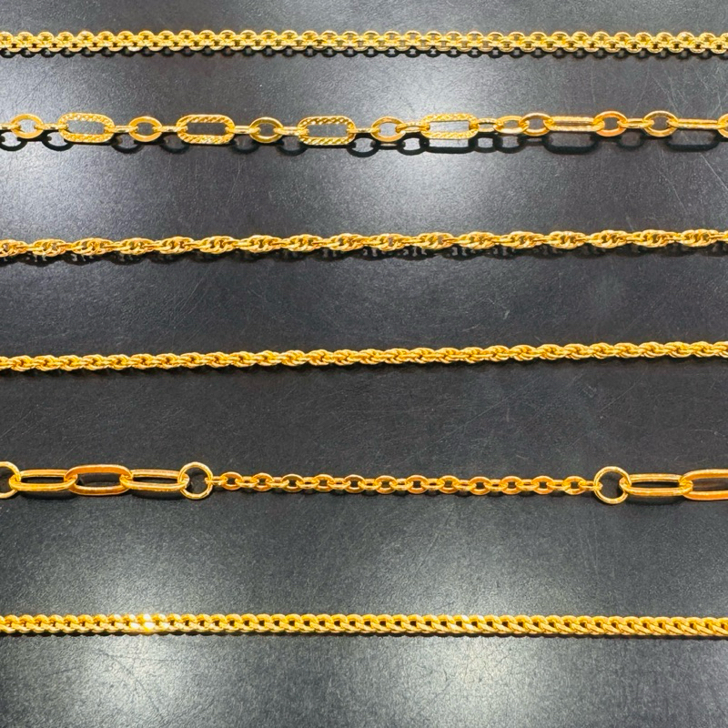 Gelang bracelet terbaru Simple harian daily Korea Italy rope chain tali paperlina link paperclip Ema