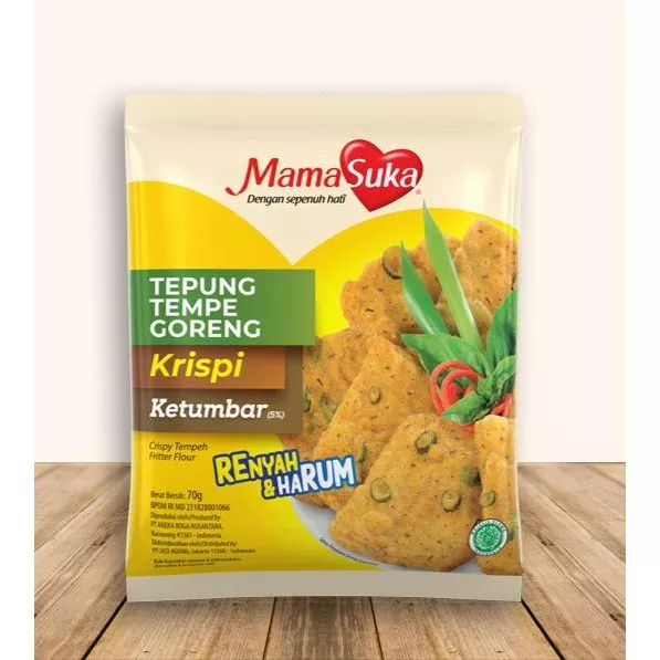 

MAMASUKA TEPUNG TEMPE GORENG KRISPI KETUMBAR 70g