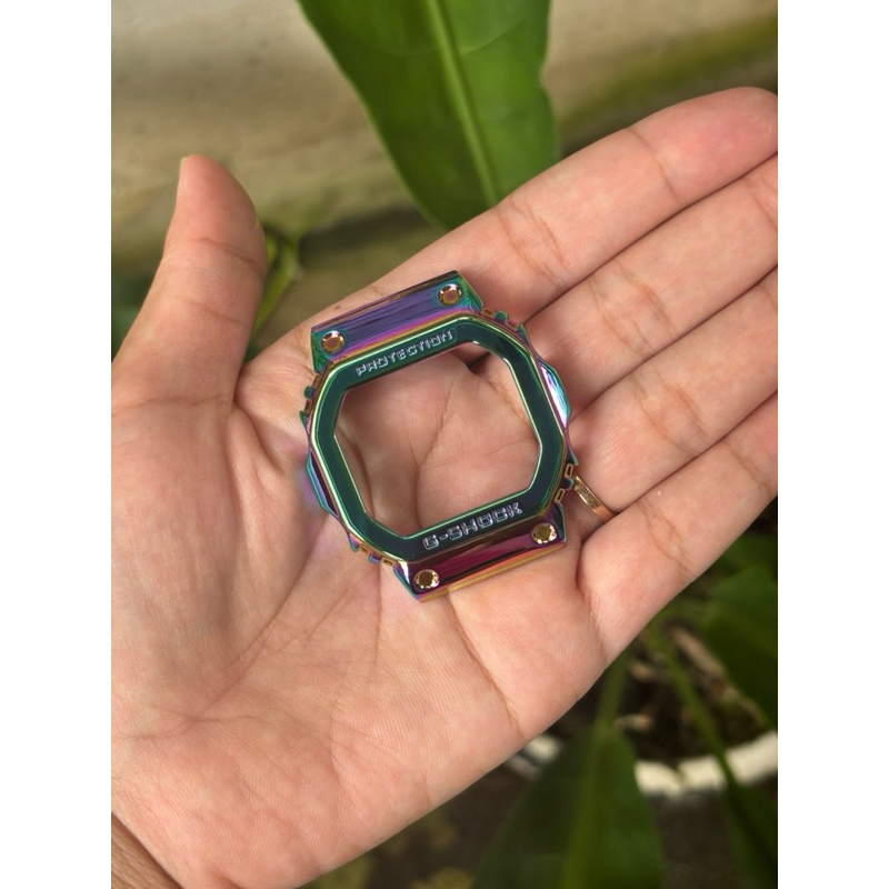 Metal Bezel DW 5600 Rainbow