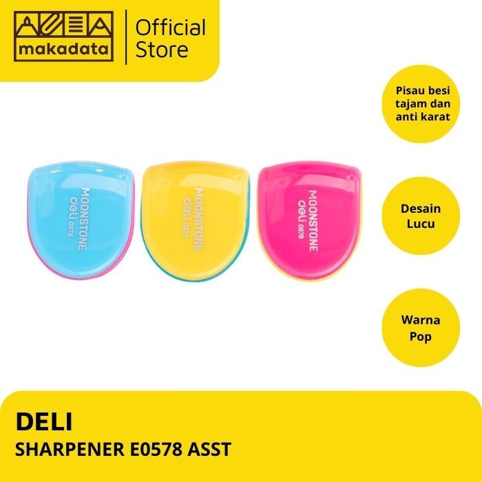 

SHARPENER / RAUTAN / SERUTAN DELI E0578 (1 PCS) MURAH