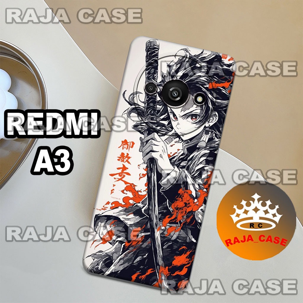 Rc34/Softase karet Hp REDMI A3 - Motif Cowok - Case Hp REDMI A3 - Casing   REDMI A3 - Silikon  REDMI