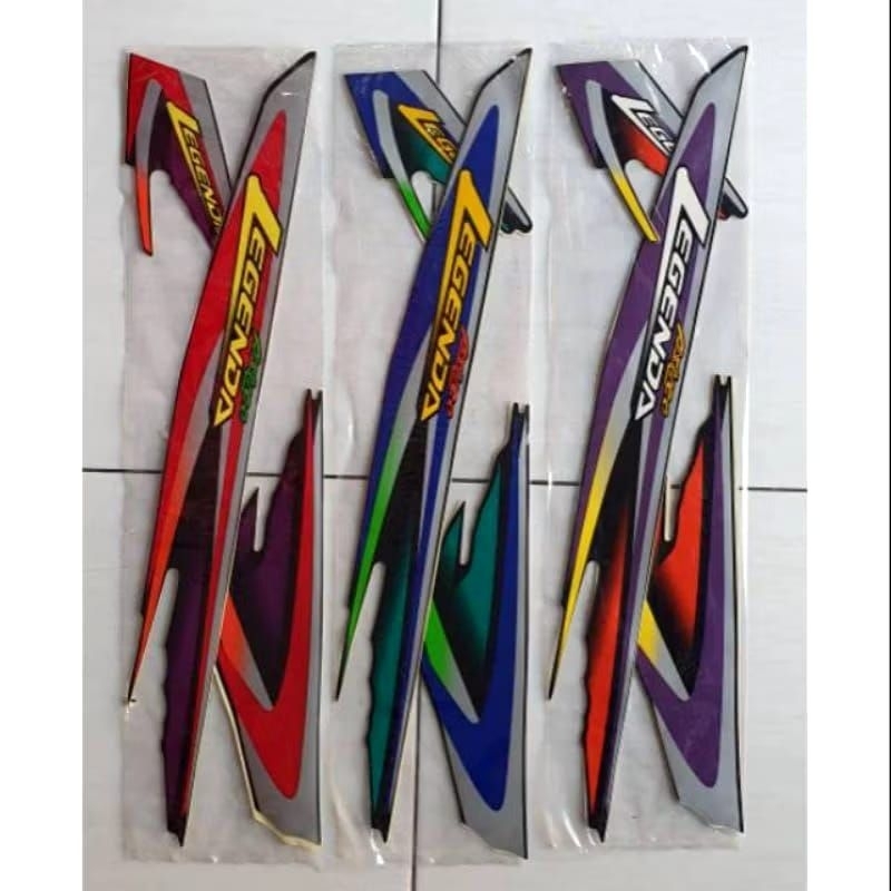 Striping sticker lis body motor ASTREA LEGENDA 1