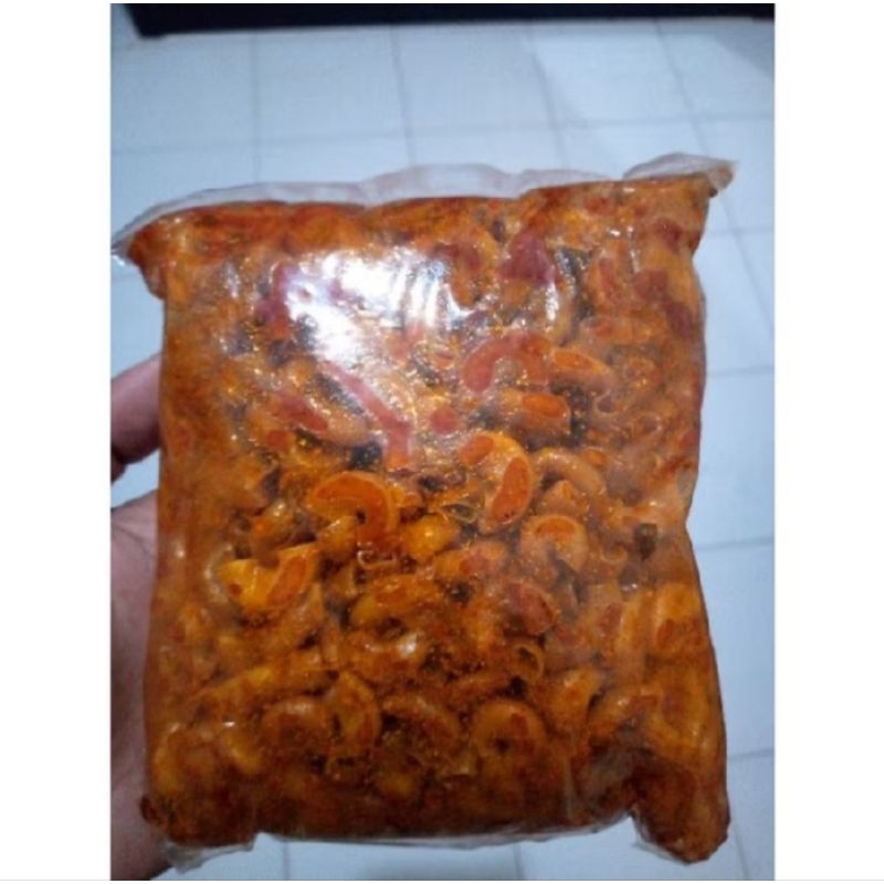 

makaroni Cikruh pedas Daun jeruk