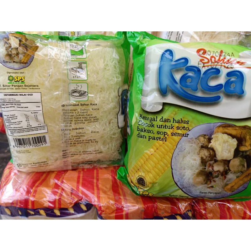 

140 gram Sohun Kaca Laksa isi 2 keping