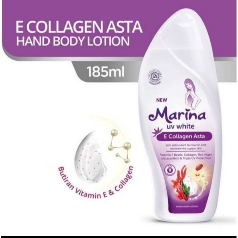 marina body lotion E-Collagen Asta