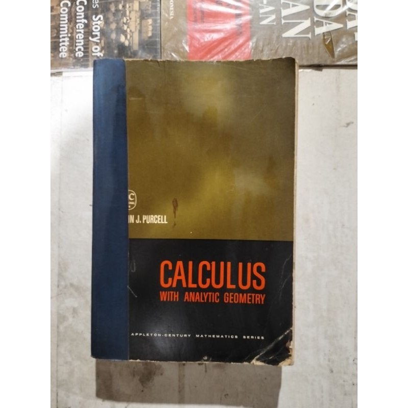 BUKU CALCULUS
WITH ANALYTIC GEOMETRY