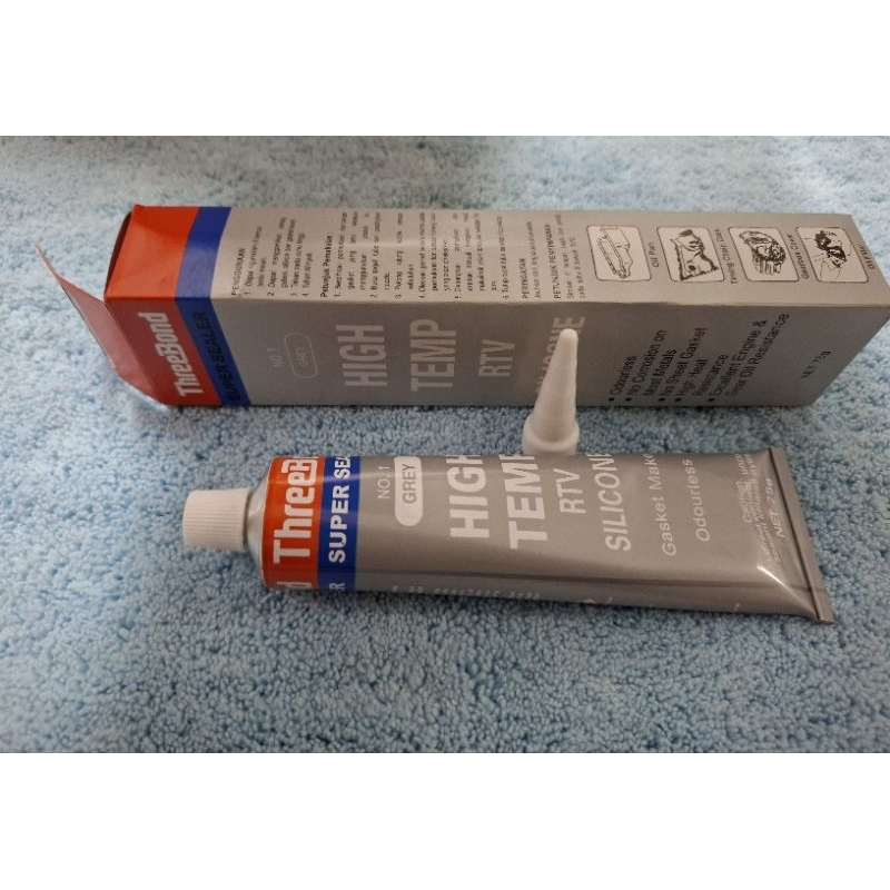 

lem threebond High Temp RTV Silicone Grey Abu Abu 75gr