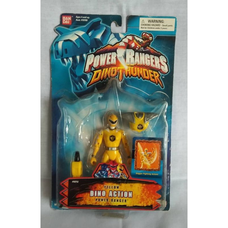 power rangers dino thunder yellow