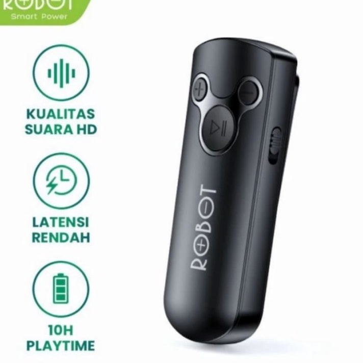 Gratis Robot RS1 Bluetooth Receiver 5  Robot Bluetooth Audio Receiver Aux Orinal