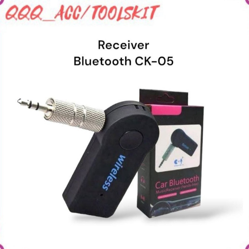 Promo Receiver Bluetooth CK5 Bluetooth Audio Receiver Wireless Receiver Sambungan Audio Mobil